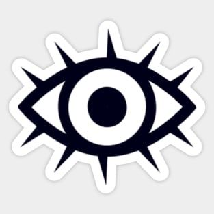 EYE C U (pattern) Sticker